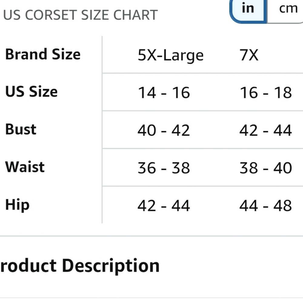 Elegant Teal Satin Corset Bustier Shapewear Body Shaper Top. Size 7XL. - Picture 5 of 5